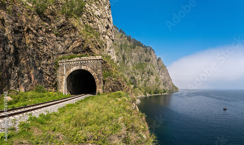 The old tunnel on the Circum-Baikal Railway