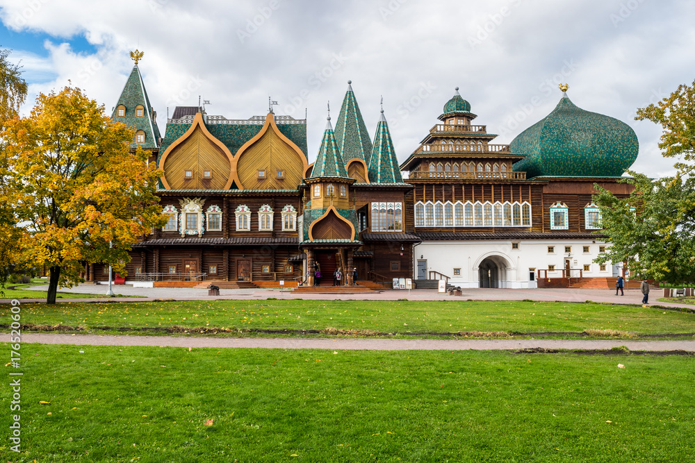 Tzar's Wooden Palace in Kolomenskoye, Moscow