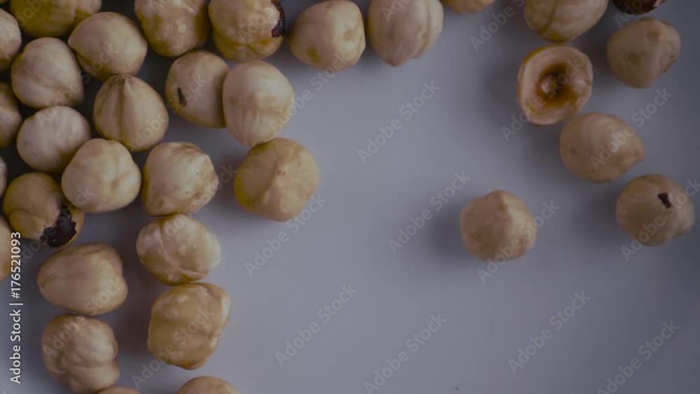 Hazelnuts Drop Slow Motion Close Up Front Web Slider Background Hazelnuts Drop Slow Motion Close Up Front Web Slider Background