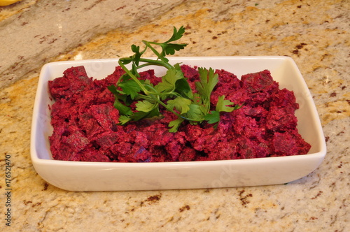 Beetroot Phkali - Georgian Food