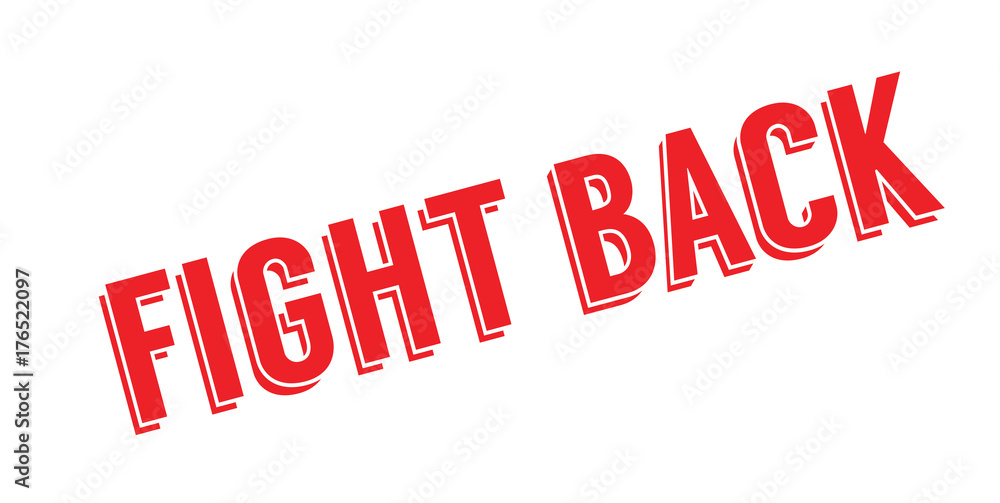Fight Back rubber stamp. Grunge design with dust scratches. Effects can be easily removed for a clean, crisp look. Color is easily changed. Fight Back rubber stamp. Grunge design with dust scratches. Effects can be easily removed for a clean, crisp look. Color is easily changed.