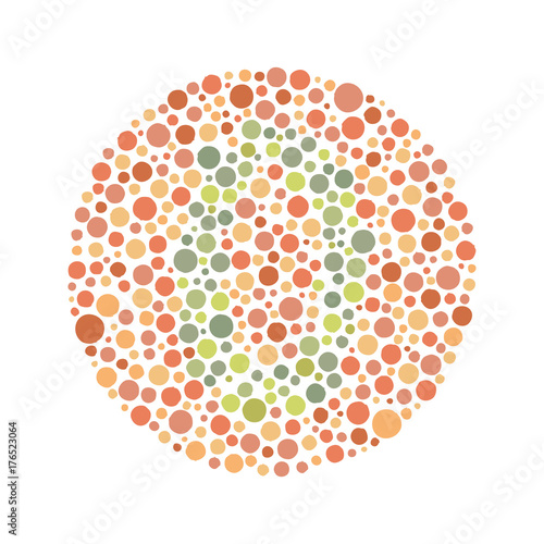 Red Green Color Blind Test - Number 0