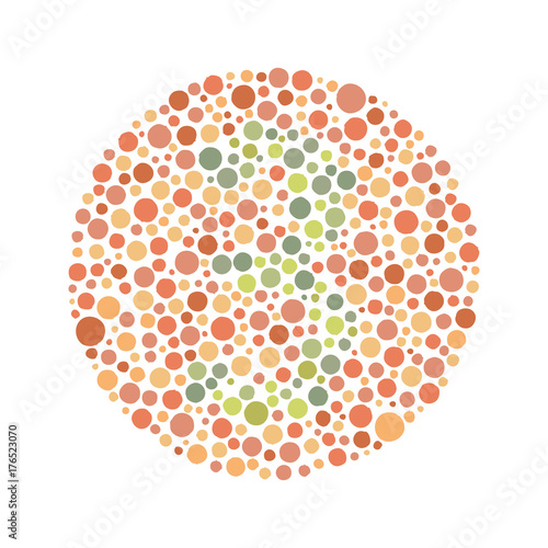 Red Green Color Blind Test - Number 3