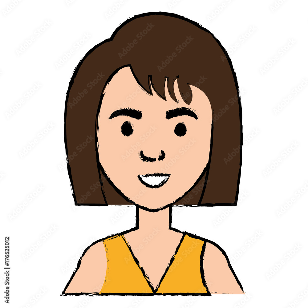 beautiful woman avatar character beautiful woman avatar character