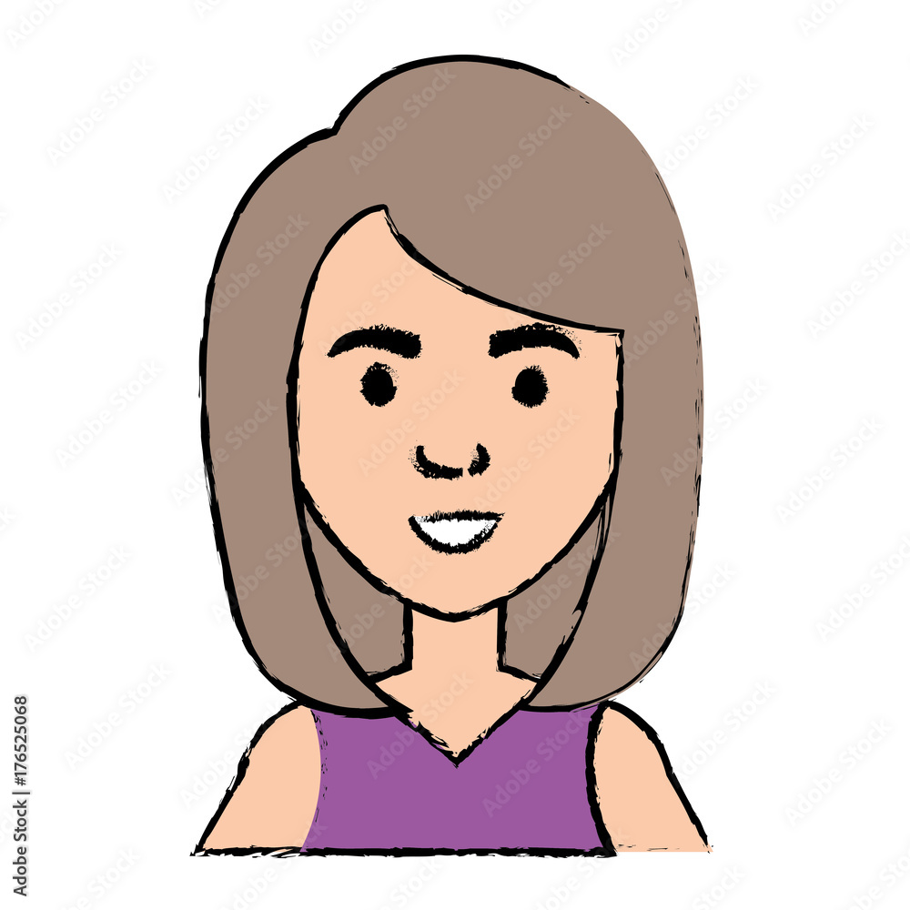 beautiful woman avatar character beautiful woman avatar character