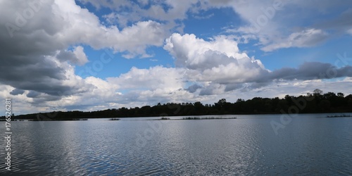 Along the Saône river in La Salle, France