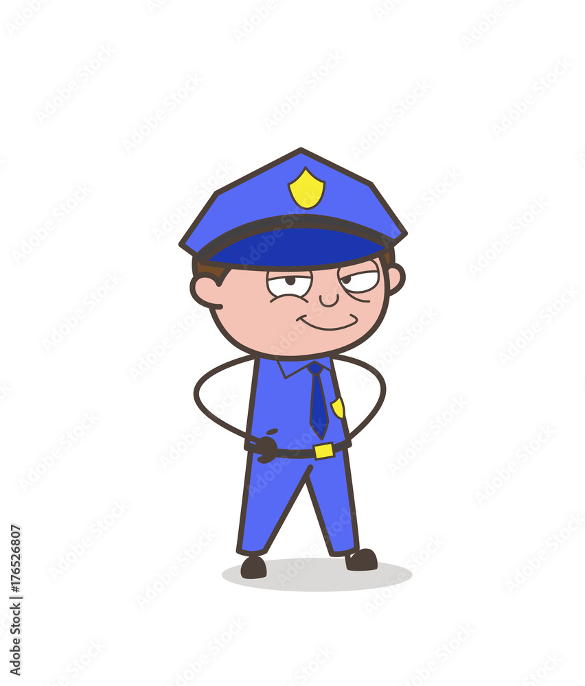 Cunning Inspector Character Vector Cunning Inspector Character Vector