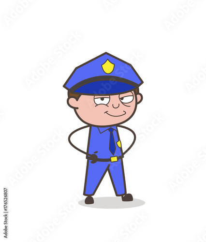 Cunning Inspector Character Vector