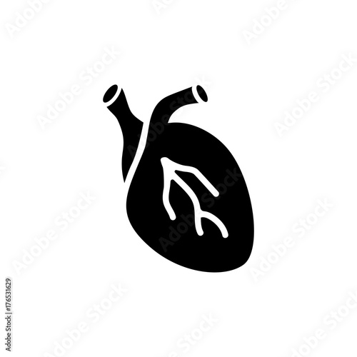 Human heart icon