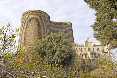 Azerbaijan. Baku. Maiden Tower photo