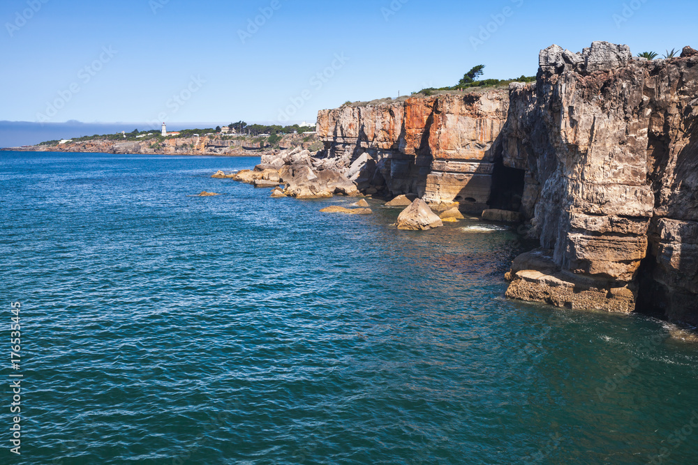 Boca do Inferno. Seaside cliffs. Cascais, Portugal