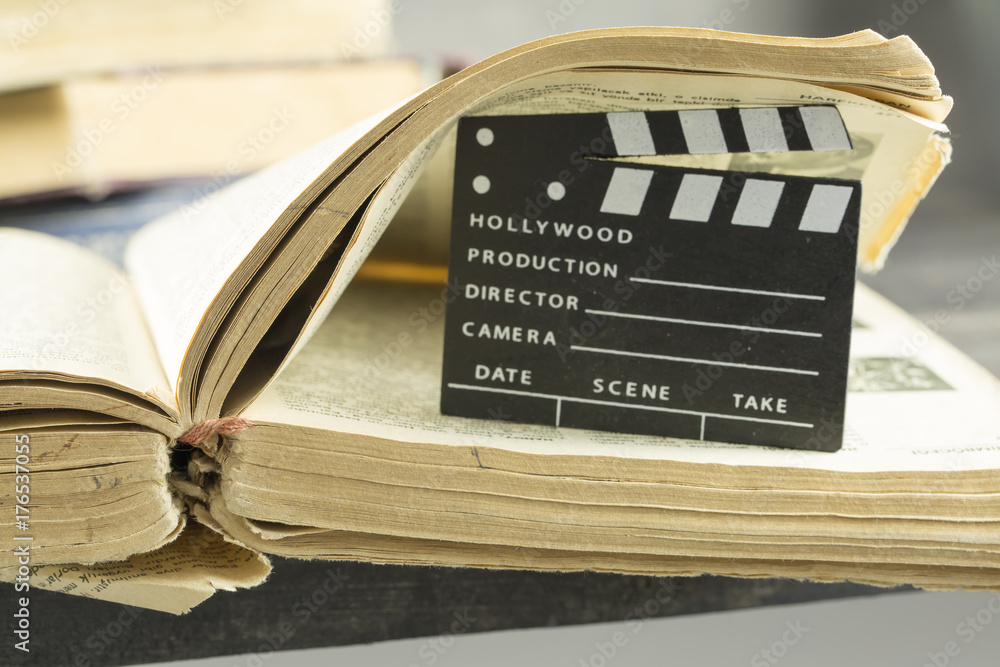 Fototapeta premium Books Made Into Movies