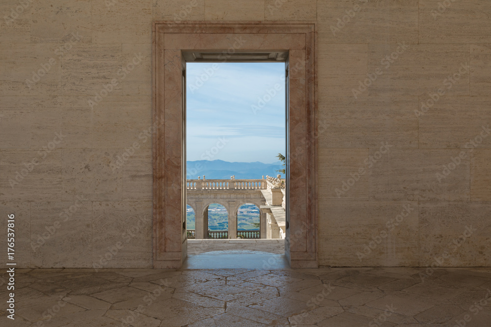 Obraz premium ABBAZIA MONTECASSINO