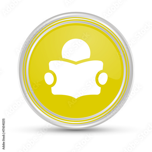 Gelber Button - Leser