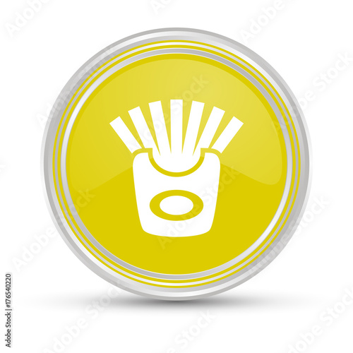 Gelber Button - Pommes Frites