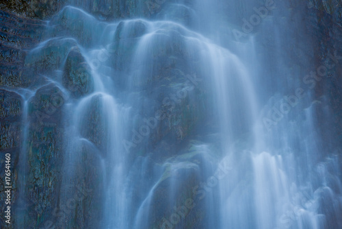 Water detail at Sorrosal waterfall in Broto, Huesca © xmanrique