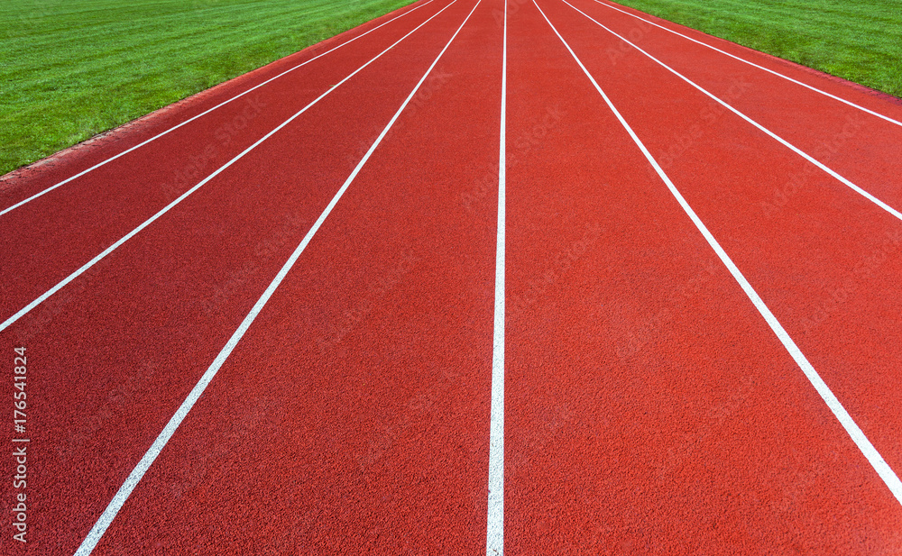Running track like a symbol of competitions
