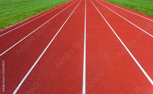 Running track like a symbol of competitions