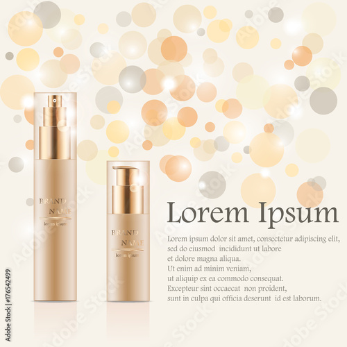 Cosmetic bottles design