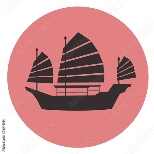 Hong Kong ship icon