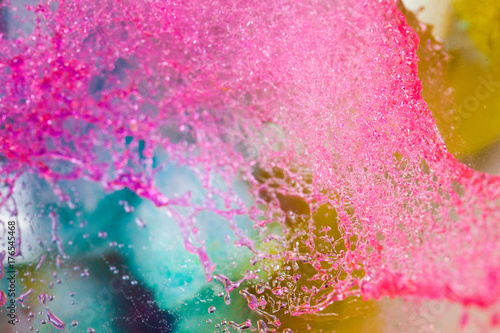 colorful cotton candy photo