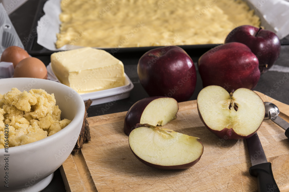 Zutaten Apfelkuchen Zutaten Apfelkuchen