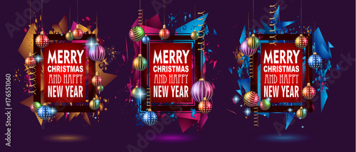 2018 Happy New Year Background for your Seasonal Flyers and Greetings Card