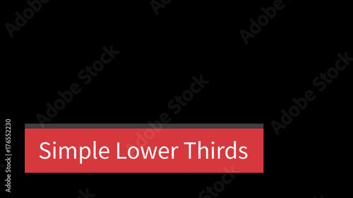 Clean Lower Thirds Pack