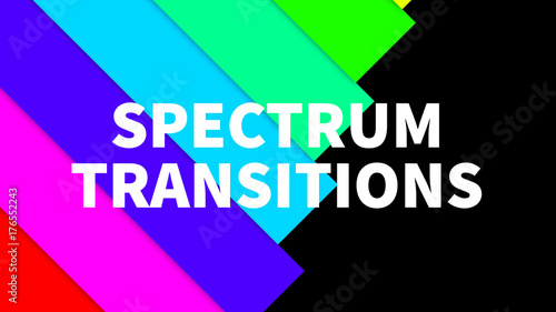 Spectrum Color Bar Transitions Pack