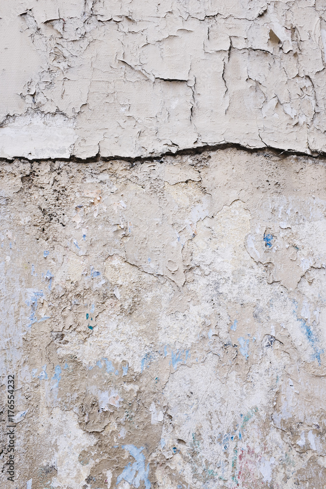 Detail of textures and patterns on old building wall Detail of textures and patterns on old building wall