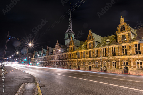 Photography Scenic summer view of  the Old Town of Copenhagen, Denmark