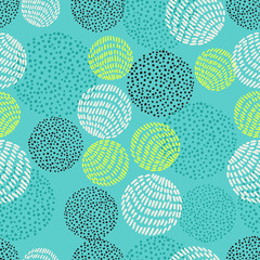 Sierkussen Turquoise patronen Mintgroen Scandinavisch abstract patroon  © mejorana777