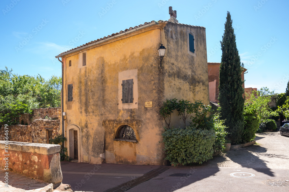 Village of Roussillon in the Provence