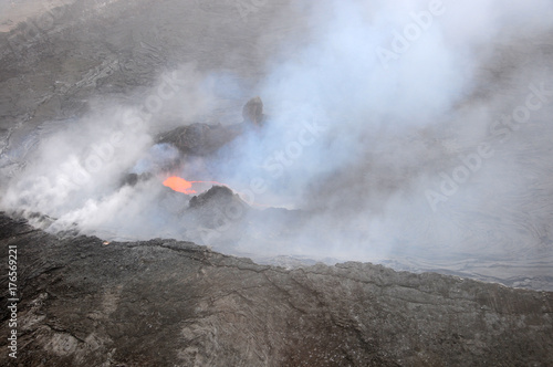 Steaming Lava