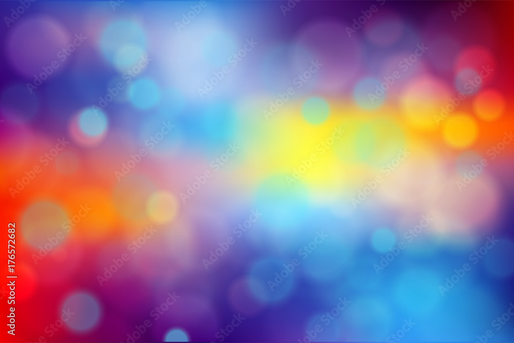 Abstract colored bokeh Abstract colored bokeh