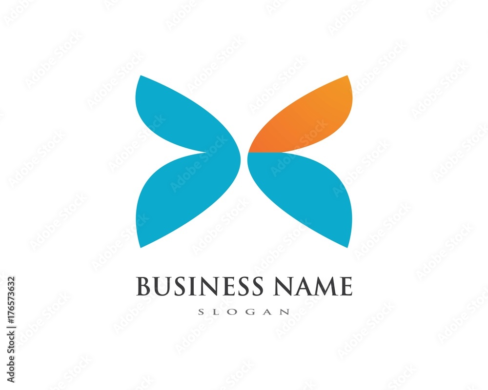 Butterfly Logo Template Vector icon