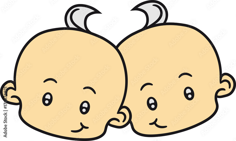 brüder jungen 2 freunde team paar geschwister zwillinge kopf gesicht klein süß niedlich windel kind baby comic cartoon brüder jungen 2 freunde team paar geschwister zwillinge kopf gesicht klein süß niedlich windel kind baby comic cartoon