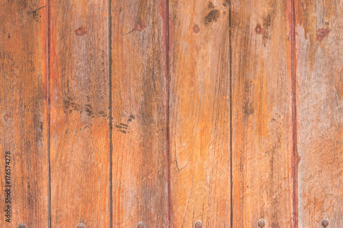 Wooden wall background made with vertical planks
