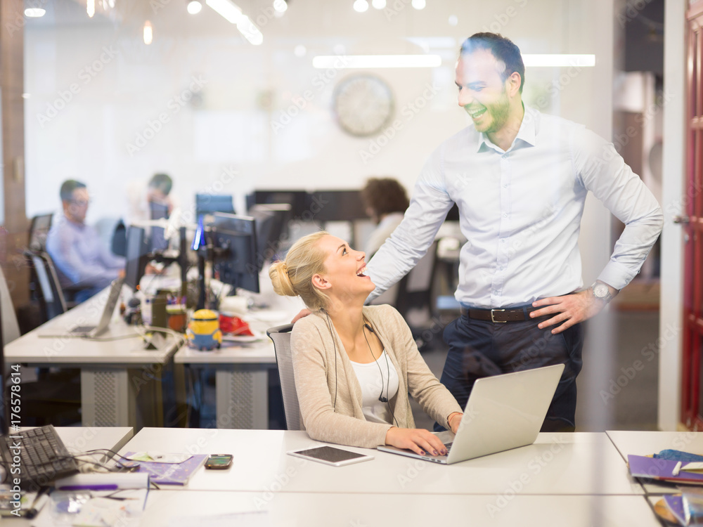 Obraz premium Portrait of successful Business people