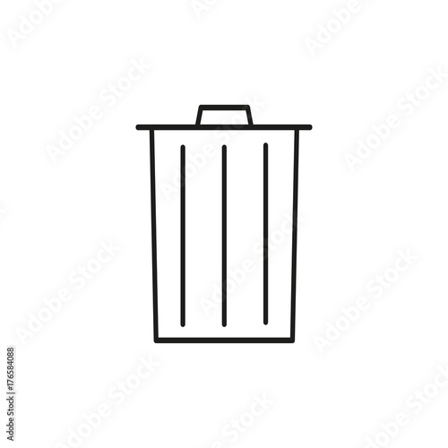 simple trash icon