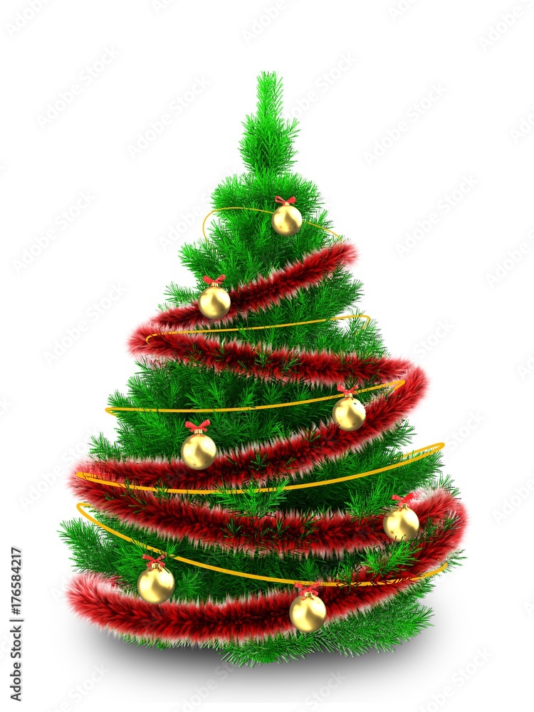 3d vibrant Christmas tree 3d vibrant Christmas tree