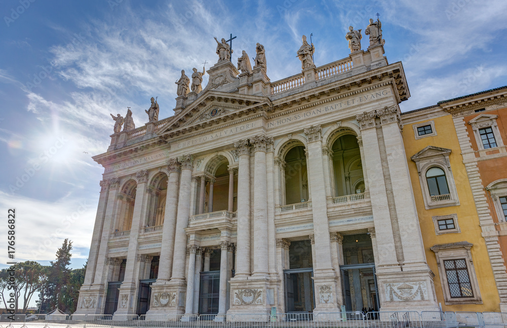 St. John Lateran Basilica, Rome, Italy.