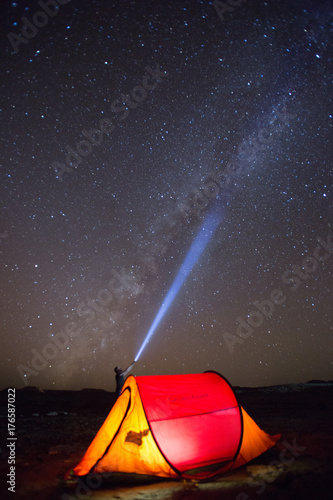 Milky way in Sahara