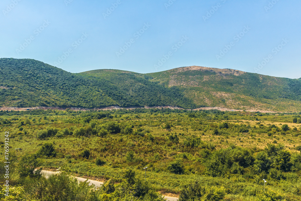 Mountain valley, Montenegro.