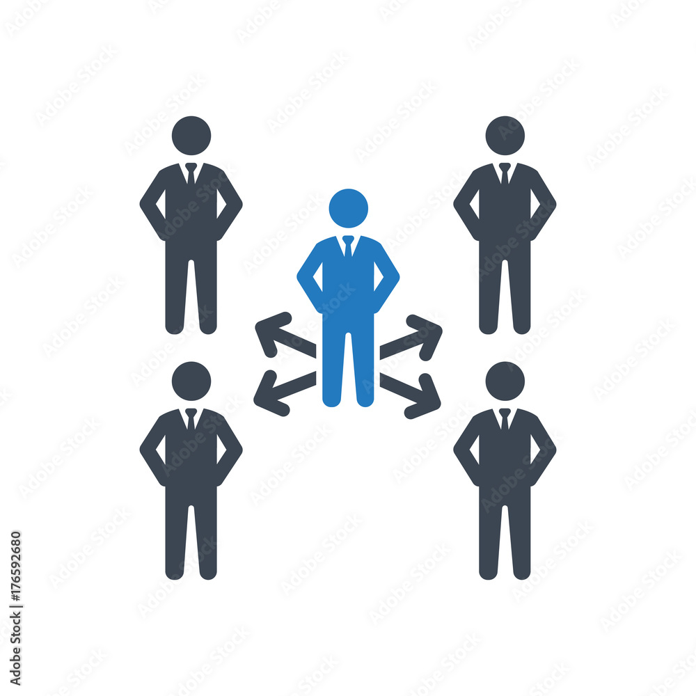 Business Decision Icon Business Decision Icon