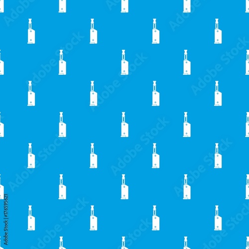 Electronic cigarette with mouthpiece pattern seamless blue