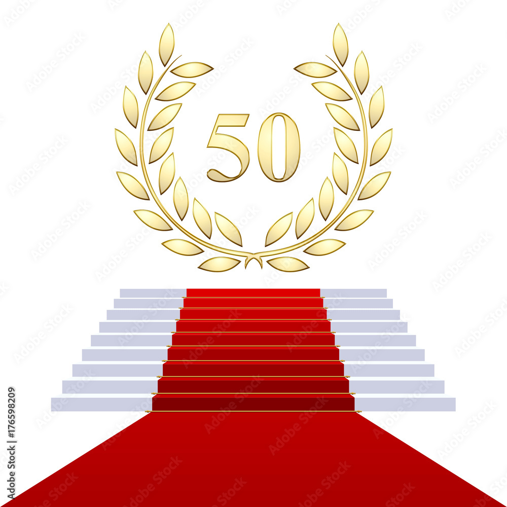 Escaliers Tapis Rouge Anniversaire Lauriers 50 Ans Stock Illustration Adobe Stock Escaliers Tapis Rouge Anniversaire Lauriers 50 Ans Stock Illustration Adobe Stock
