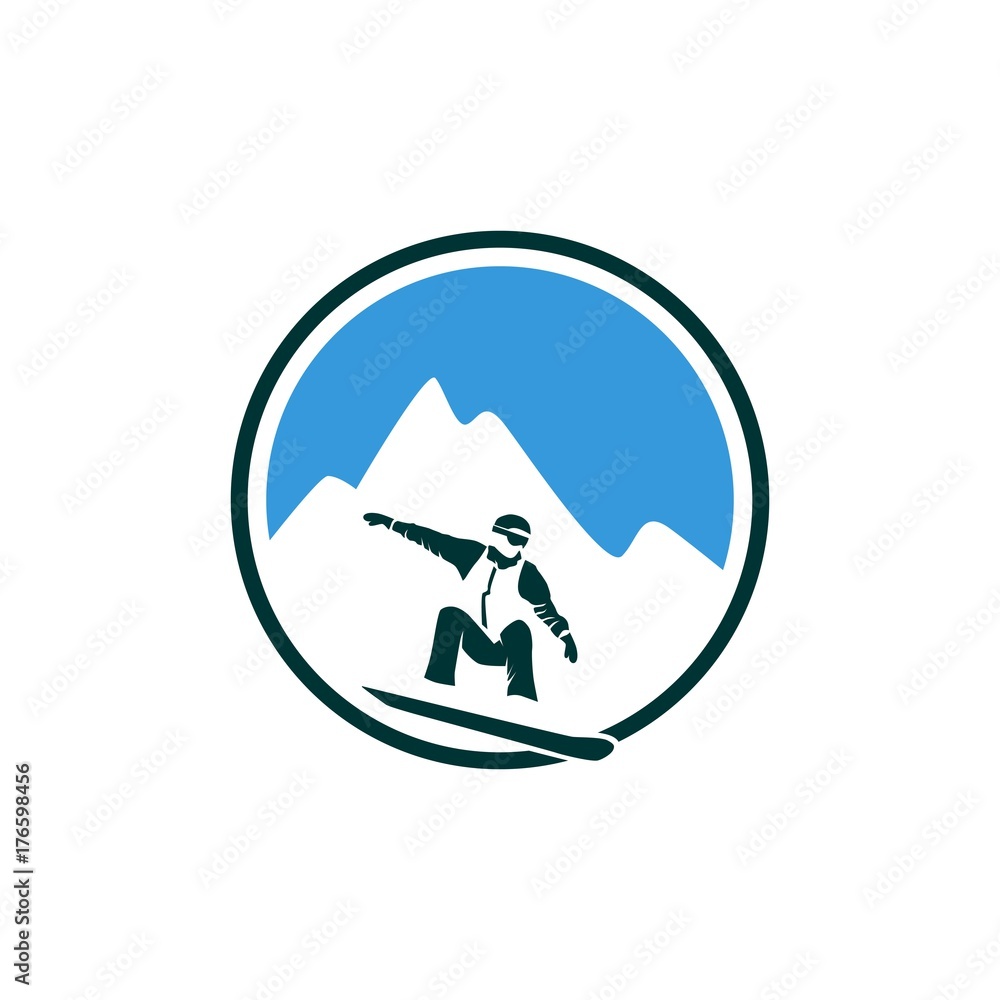 Snowboarding Logo Snowboarding Logo