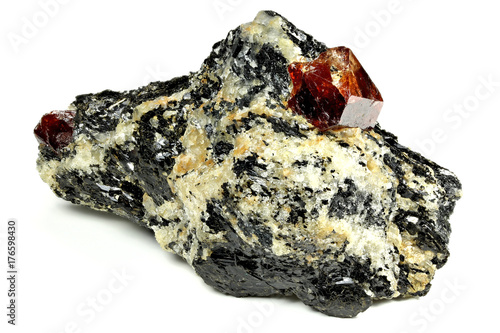 zircon nestled in bedrock found in Gilgit/ Pakistan photo