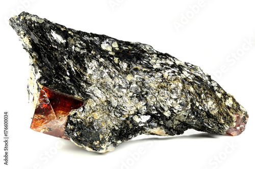 zircon nestled in bedrock found in Gilgit/ Pakistan